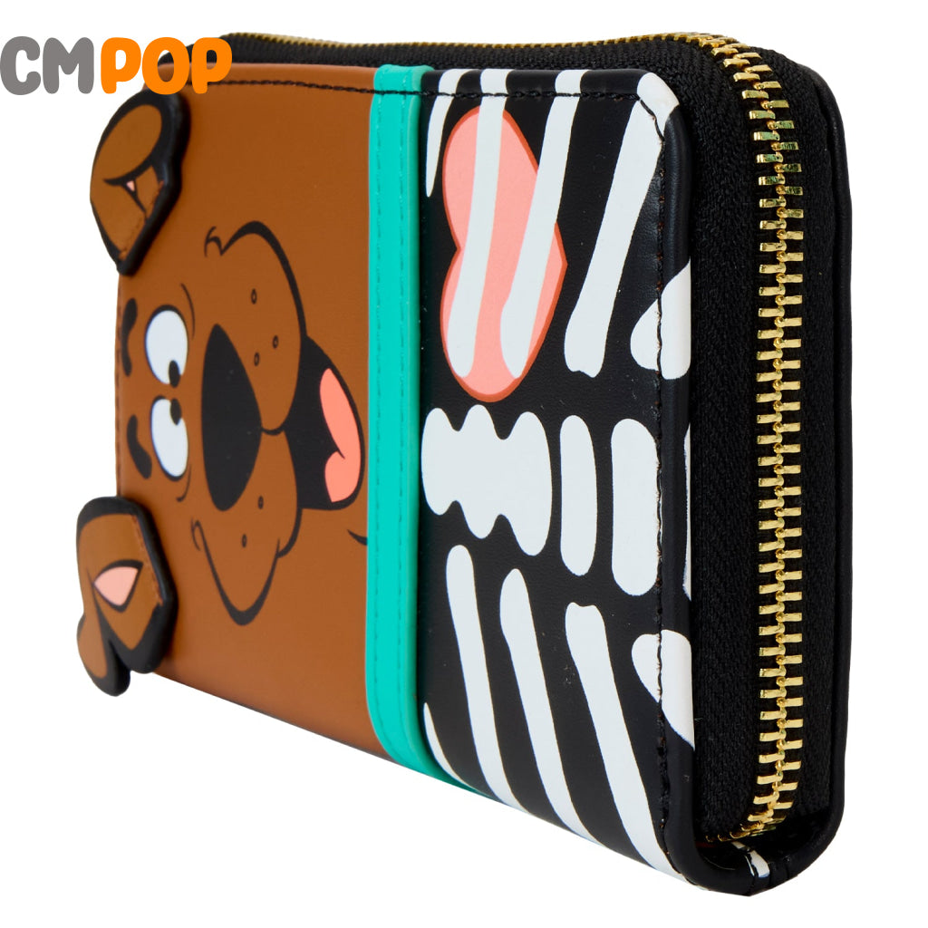 Scooby Doo Skeleton Cosplay Zip Around Wallet - Loungefly