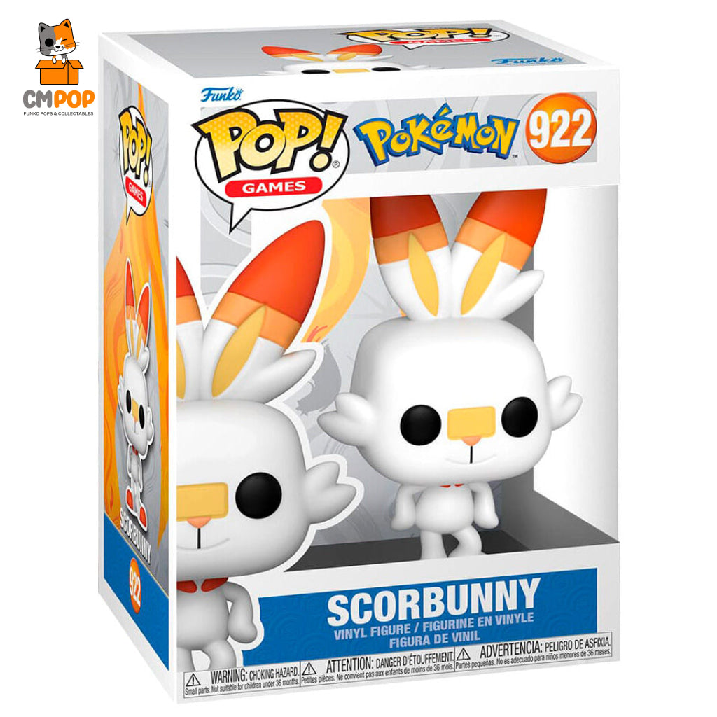 Scorbunny - #922 Funko Pop! Pokemon Pop