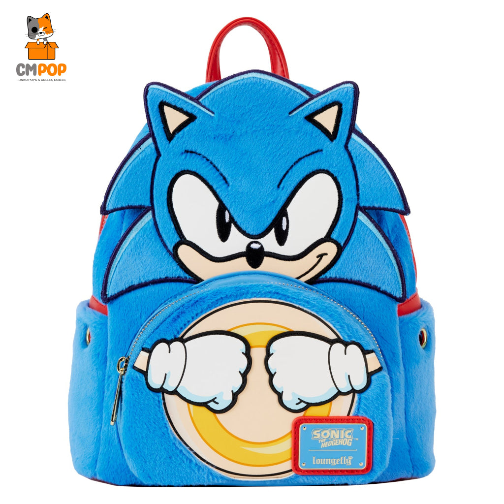 Sega Sonic The Hedgehog Classic Cosplay Mini Backpack - Loungefly