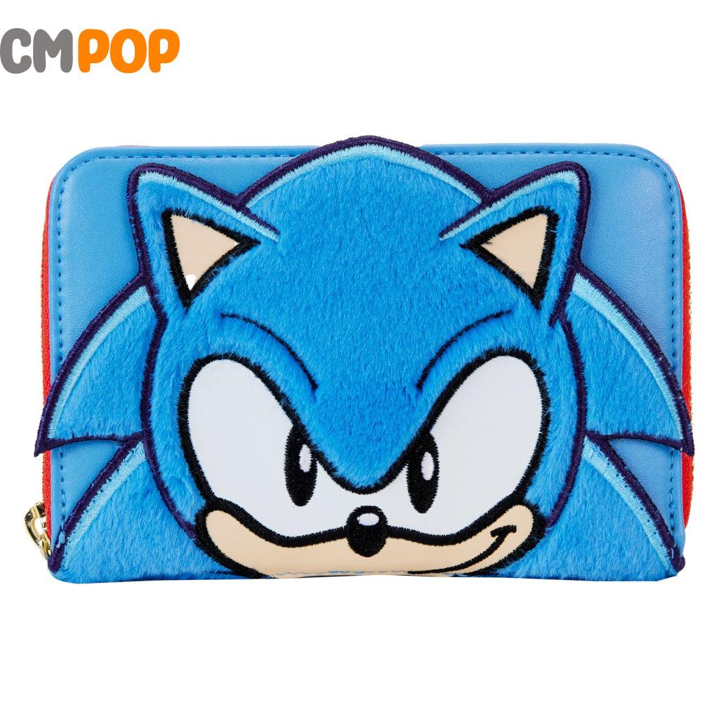 Sega Sonic The Hedgehog Classic Cozplay Zip Around Wallet - Loungefly