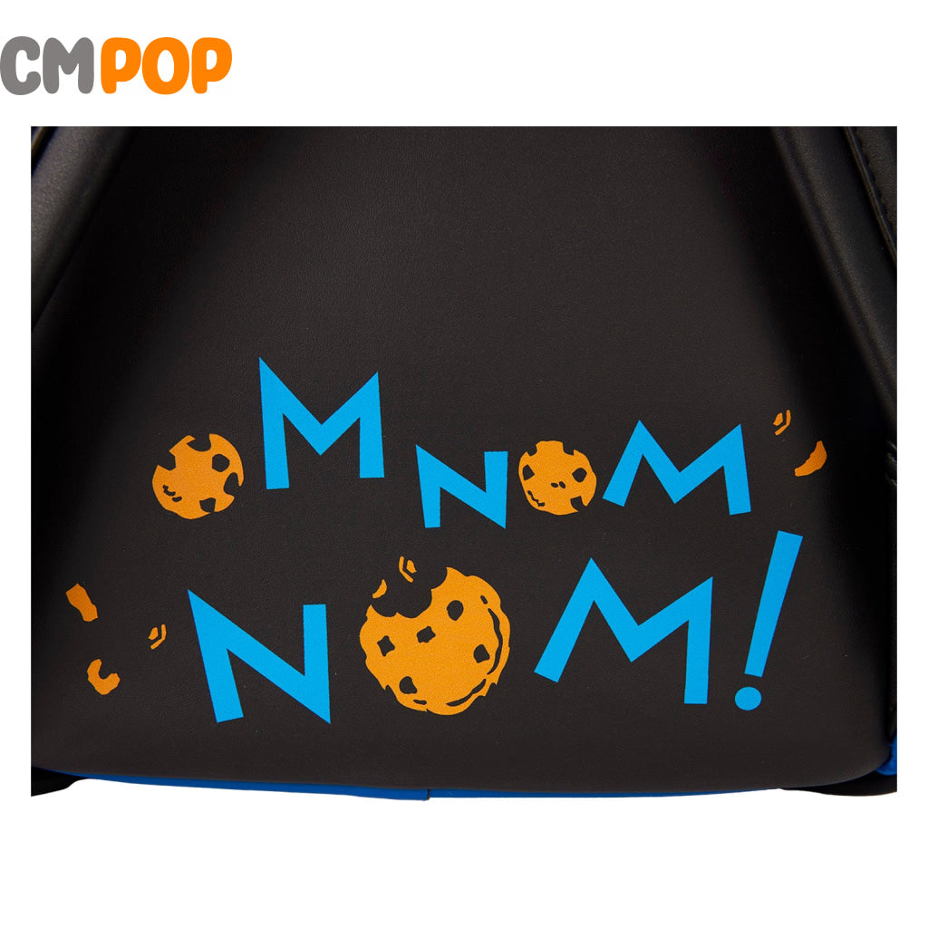 Sesame Street Cookie Monster Plush Mini Backpack - Loungefly