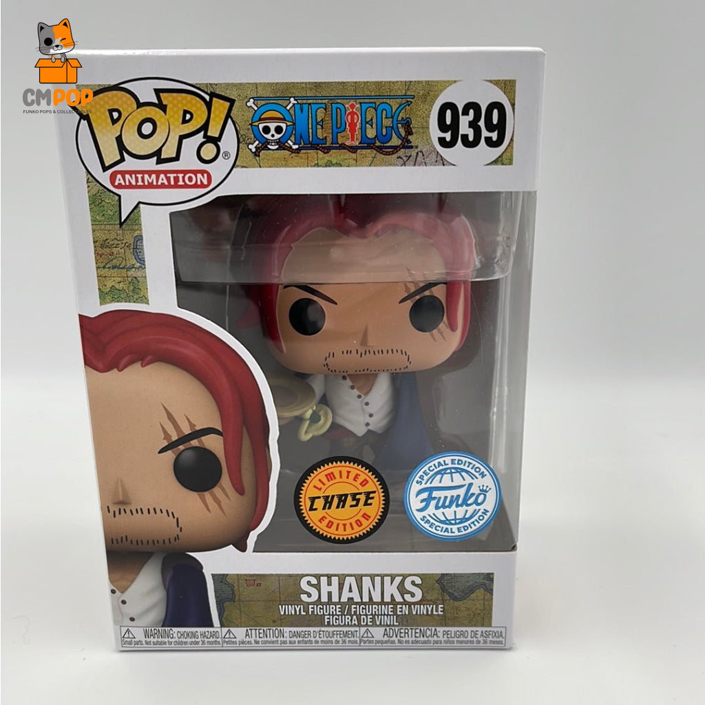 Shanks - #939 Funko Pop! One Piece Chase Exclusive Pop
