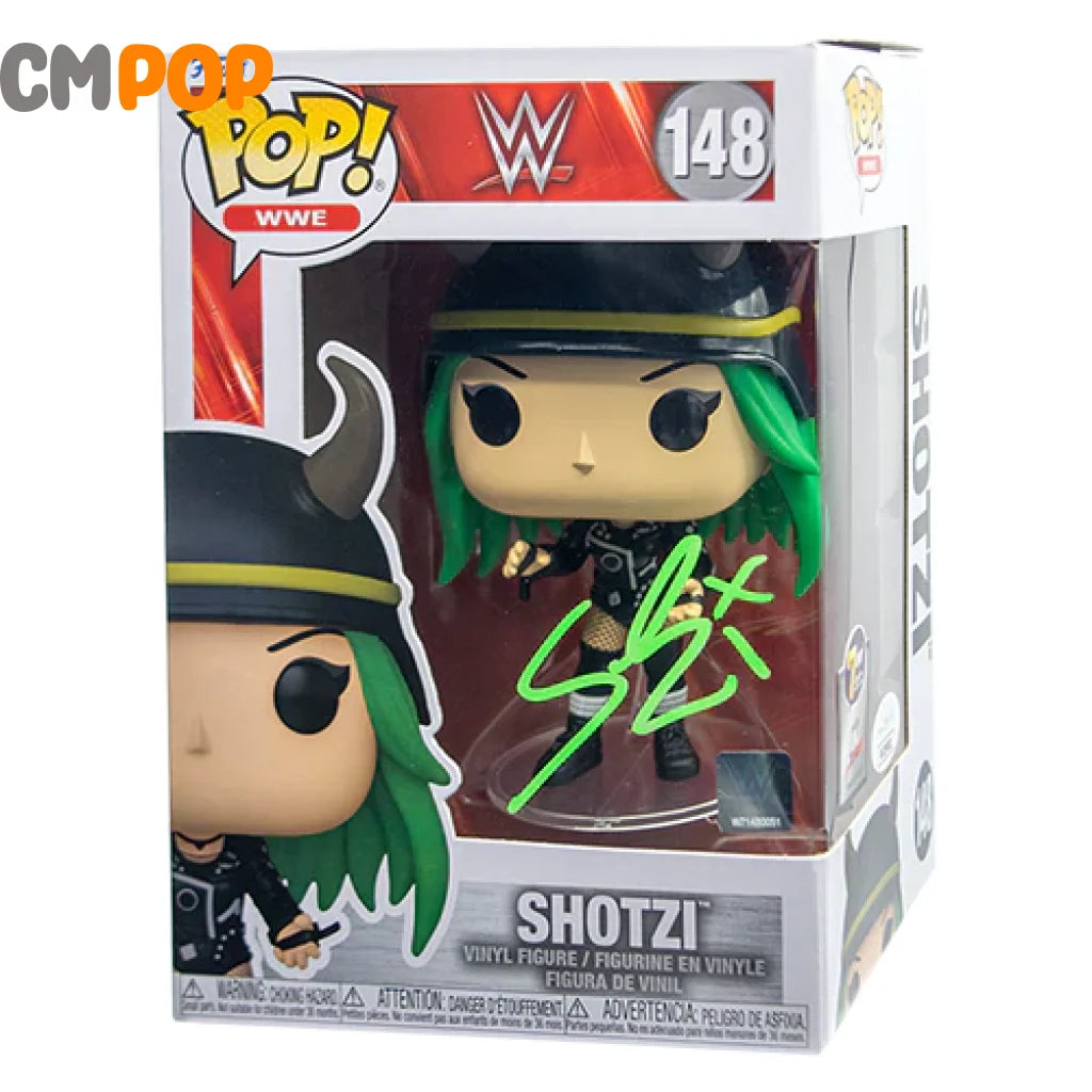 Shotzi - #149 Funko Pop! Wwe W Signed By (Pcs) Certified Pop