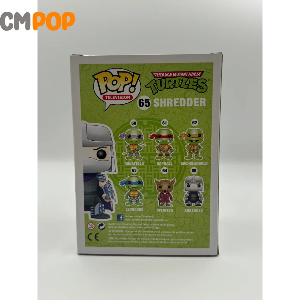 Shredder - #65 Funko Pop! Television Teenage Mutant Ninja Turtles