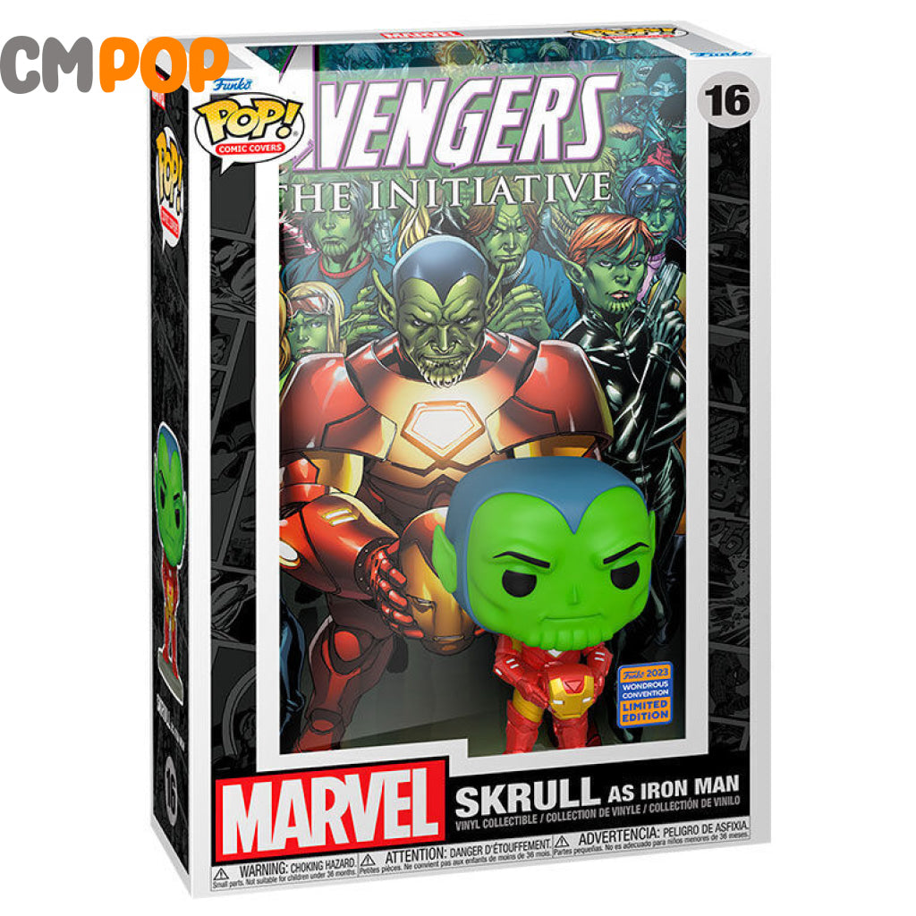 Skrull As Iron Man Comic Cover - #16 Funko Pop! Marvel Special Edition Exclusive Pop