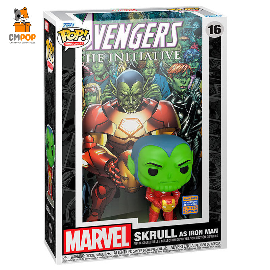 Skrull As Iron Man Comic Cover - #16 Funko Pop! Marvel Special Edition Exclusive Pop