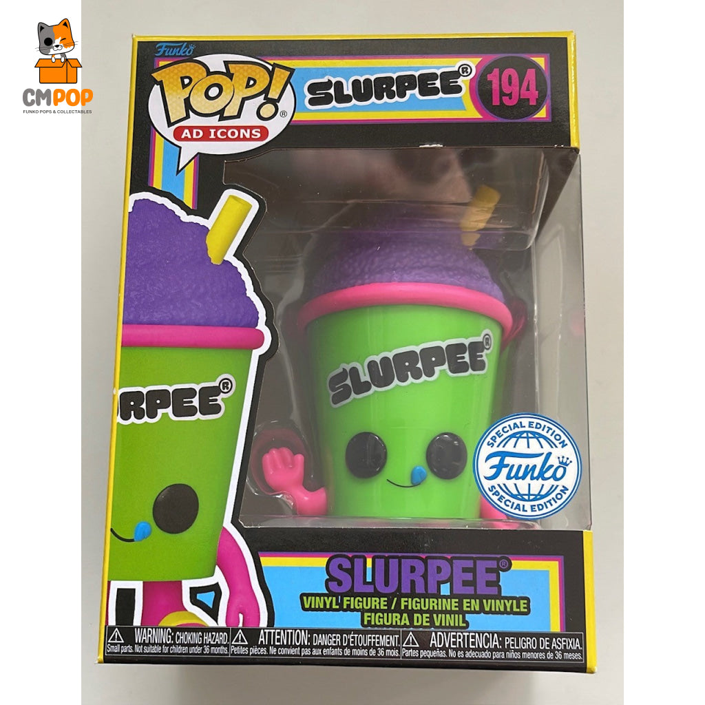 Slurpee (Blklt) - #194 Funko Pop! Ad Icons Exclusive Pop