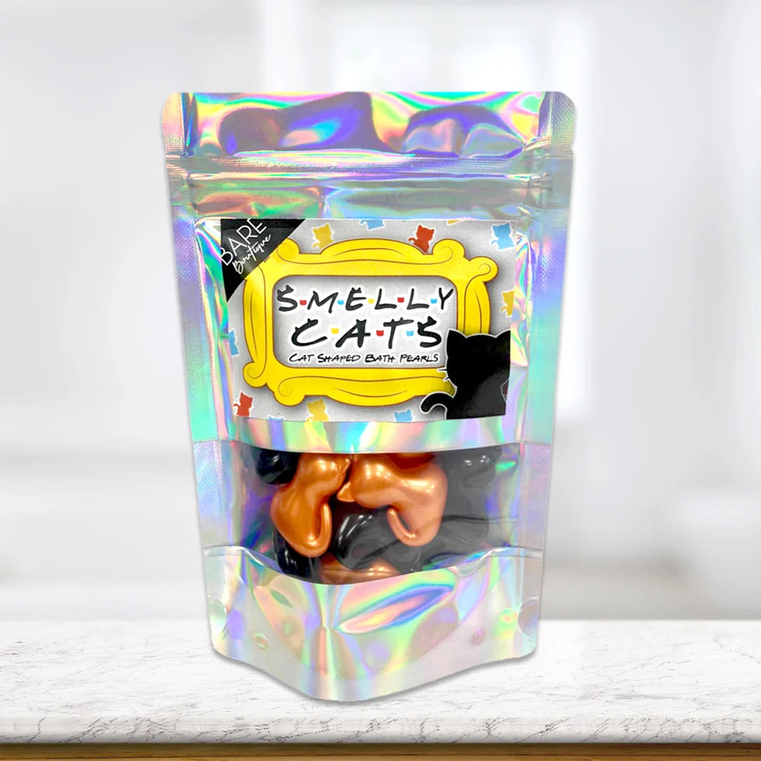 Smelly Cats Bath Pearls  -  Bath Pearls -Bare Boutique