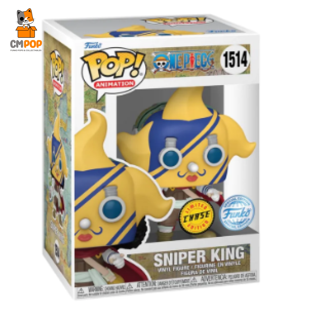Snipper King - #1514 Funko Pop! One Piece Chase Special Edition Pop
