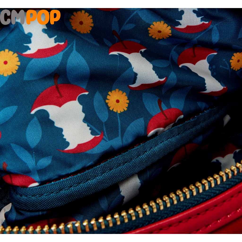 Snow White - Classic Bow Velvet Belt Bag Loungefly
