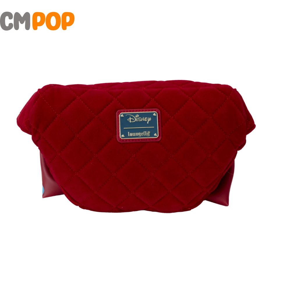 Snow White - Classic Bow Velvet Belt Bag Loungefly