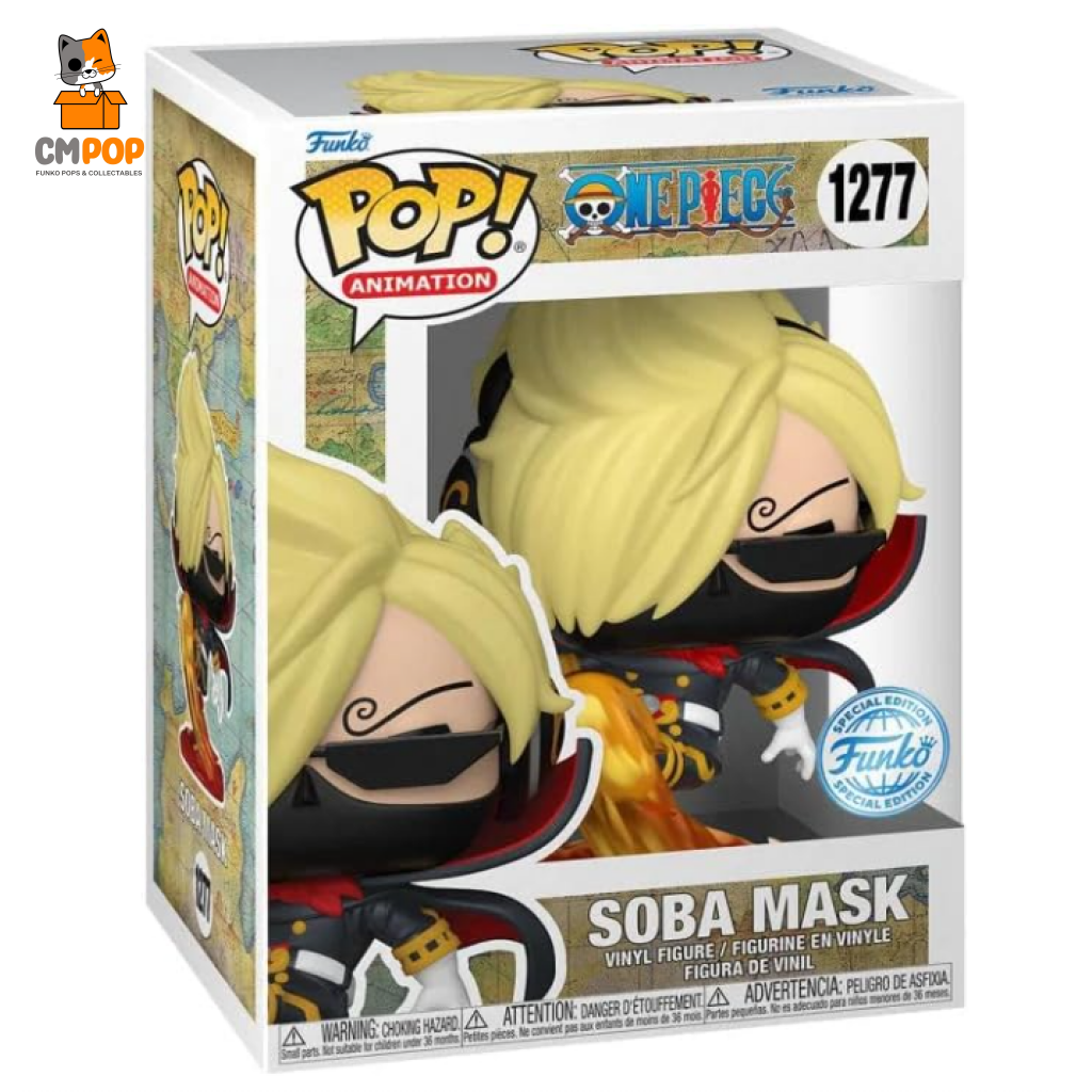 Soba Mask - #1277 Funko Pop! One Piece Animation Special Edition Pop