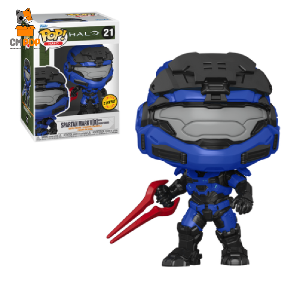 Spartan Mark V With Energy Sword - Halo #21 Funko Pop!- Chase Exclusive Pop