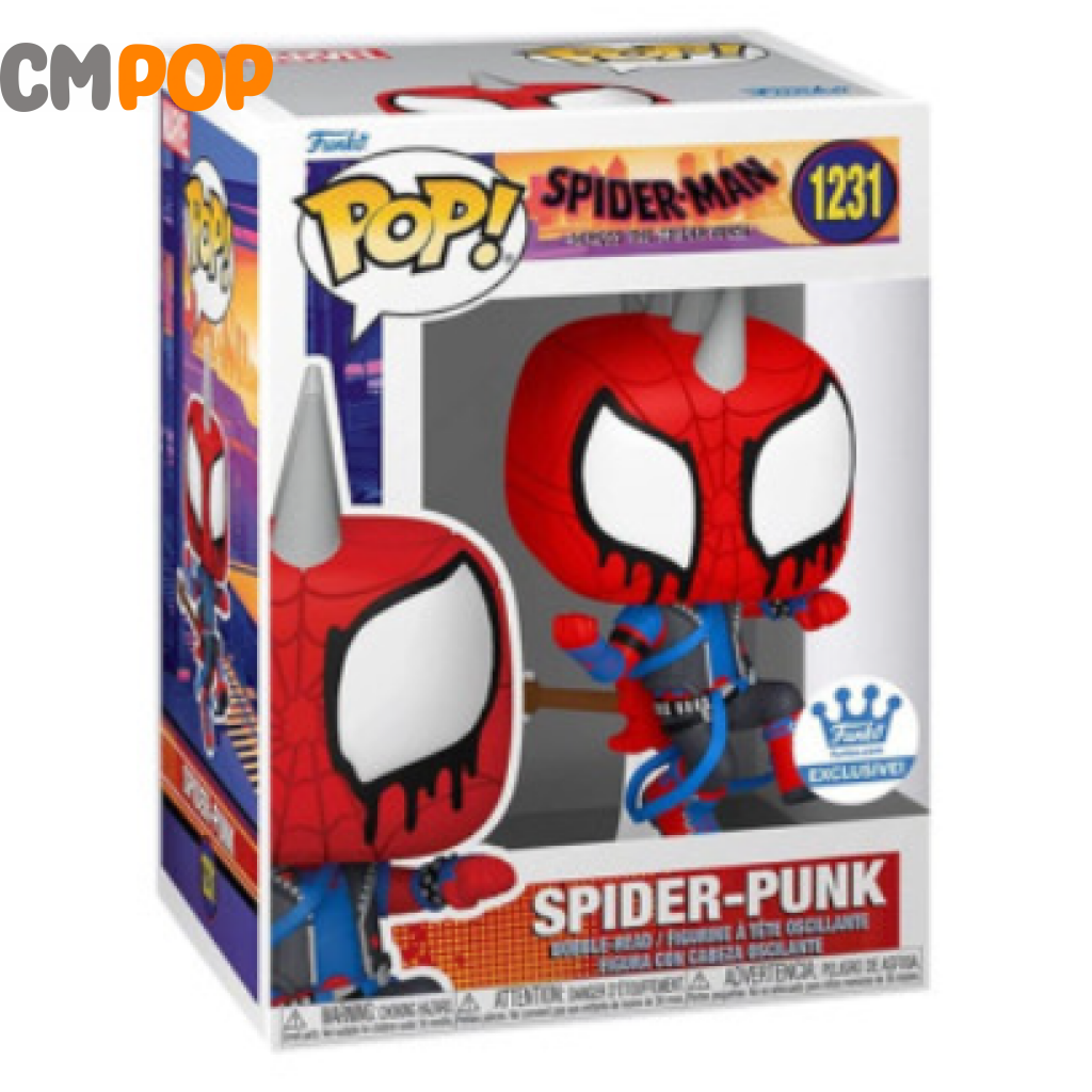 Spider-Punk - #1231 Funko Pop! Shop Exclusive Pop