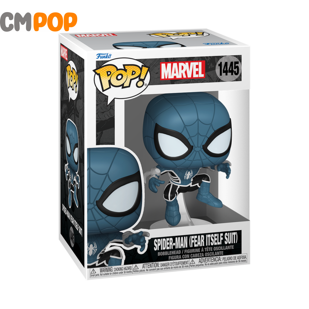 Spiderman Fear Itself Suit - Asgardian Armor #1445 Funko Pop! Marvel Glows In Dark Pop