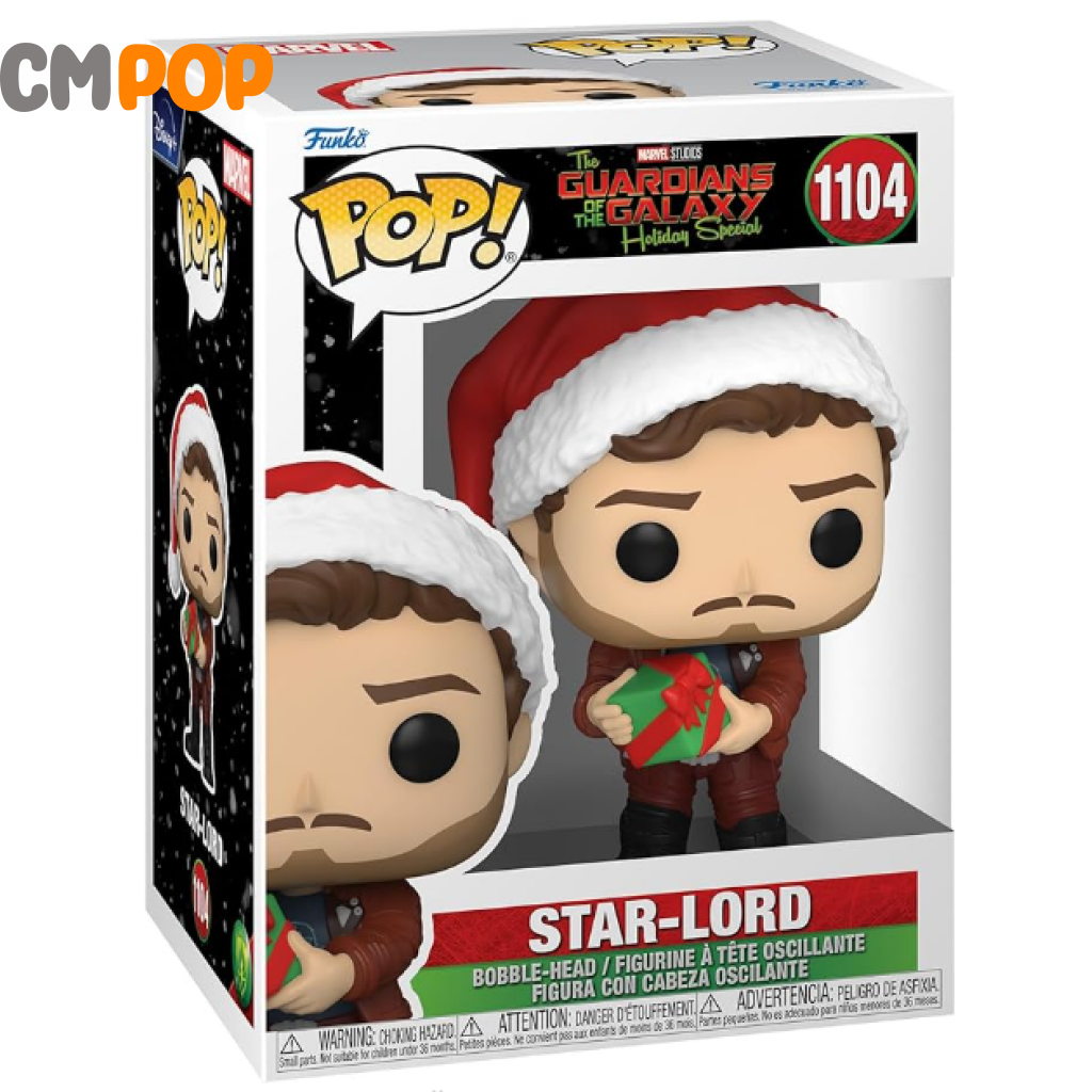 Star-Lord -#1104 - Funko Pop! Guardians Of The Galaxy Holiday Special Pop