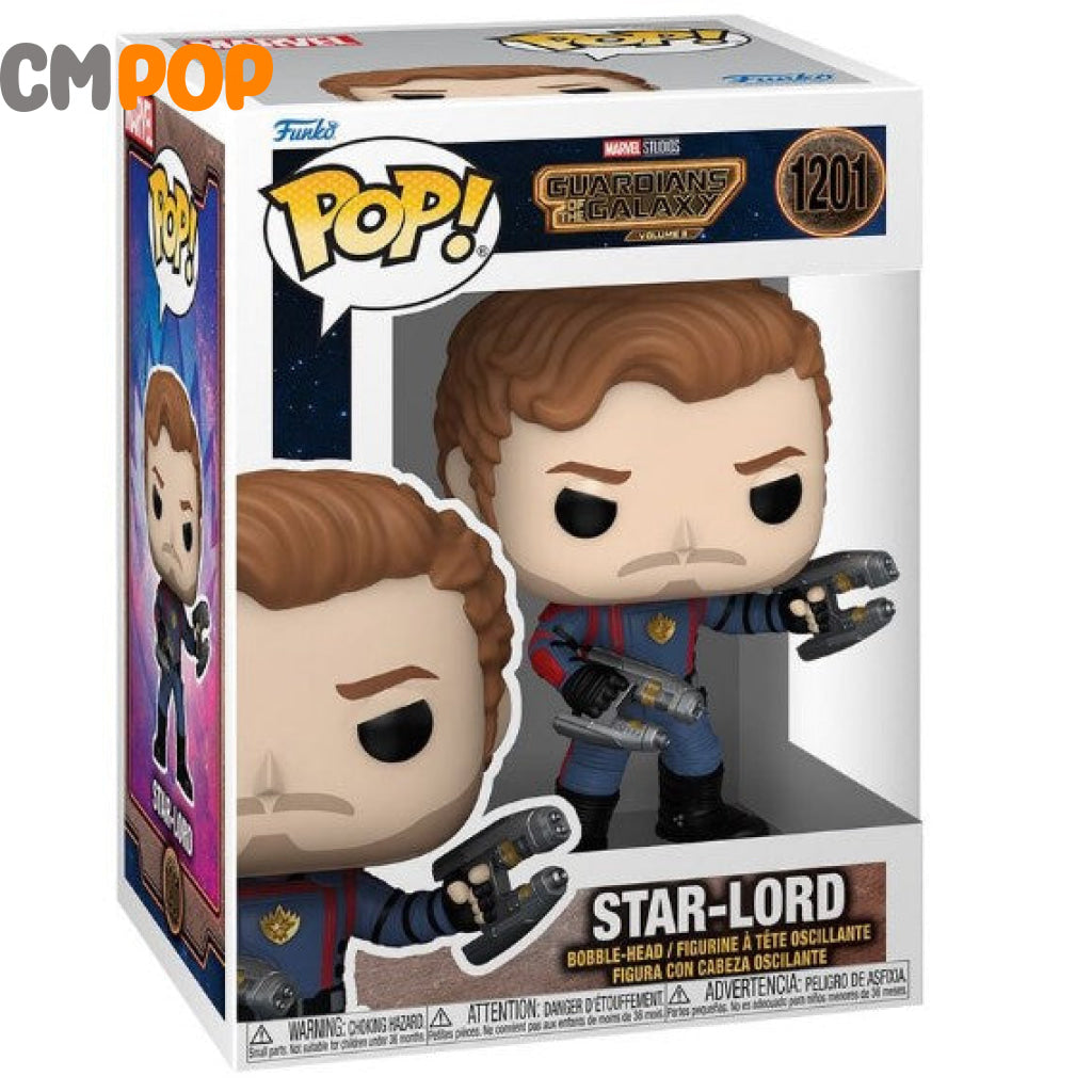Star-Lord- #1201 - Funko Pop! Guardians Of The Galaxy Vol 3 Pop