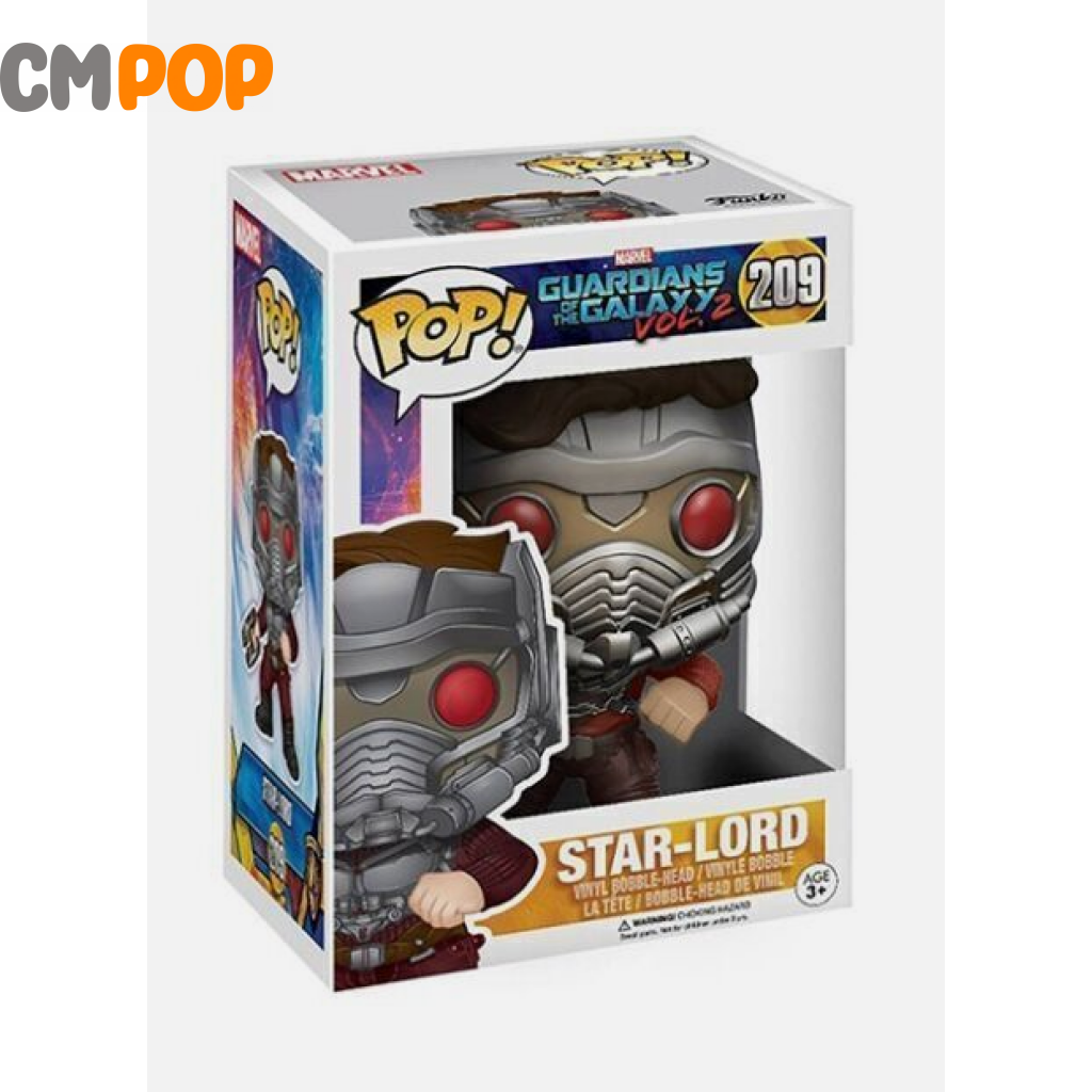 Star-Lord -#209 - Funko Pop! Guardians Of The Galaxy Vol 2 Pop