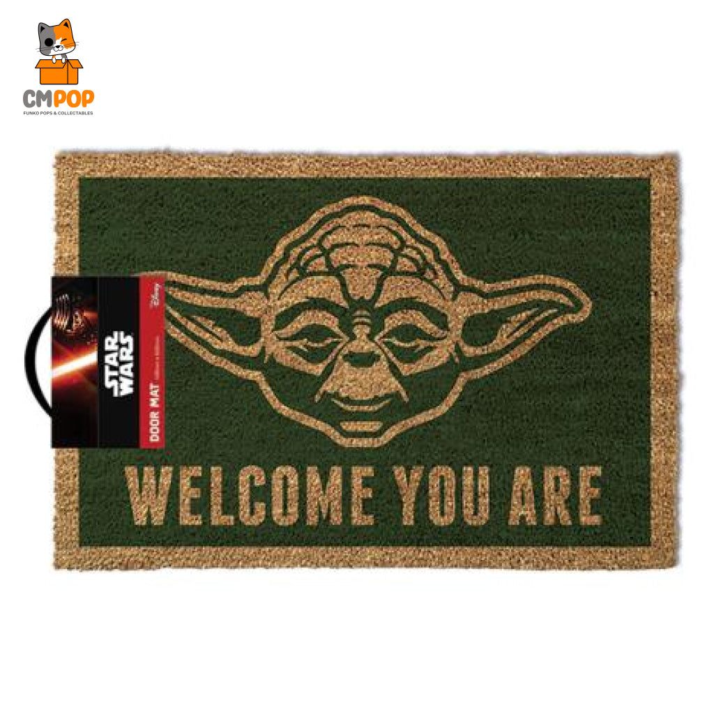 Star Wars (Yoda) 60 X 40Cm Coir Doormat