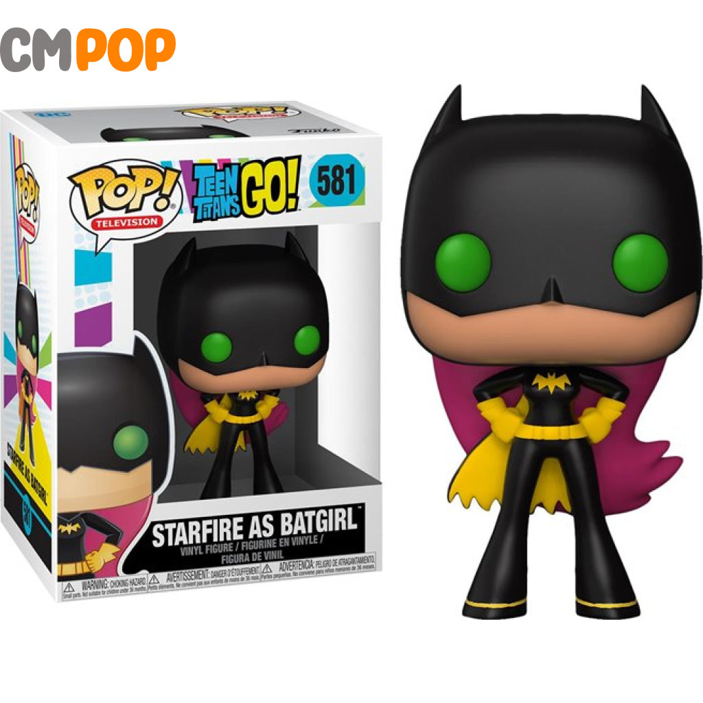 Starfire as Batgirl - #581 - Funko Pop! - Television - Teen Titans Go Funko Pop