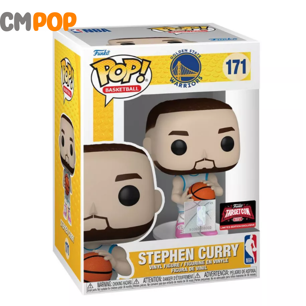 Stephen Curry - #171 Funko Pop! Nba Target Con 2024 Limited Edition Exclusive Pop