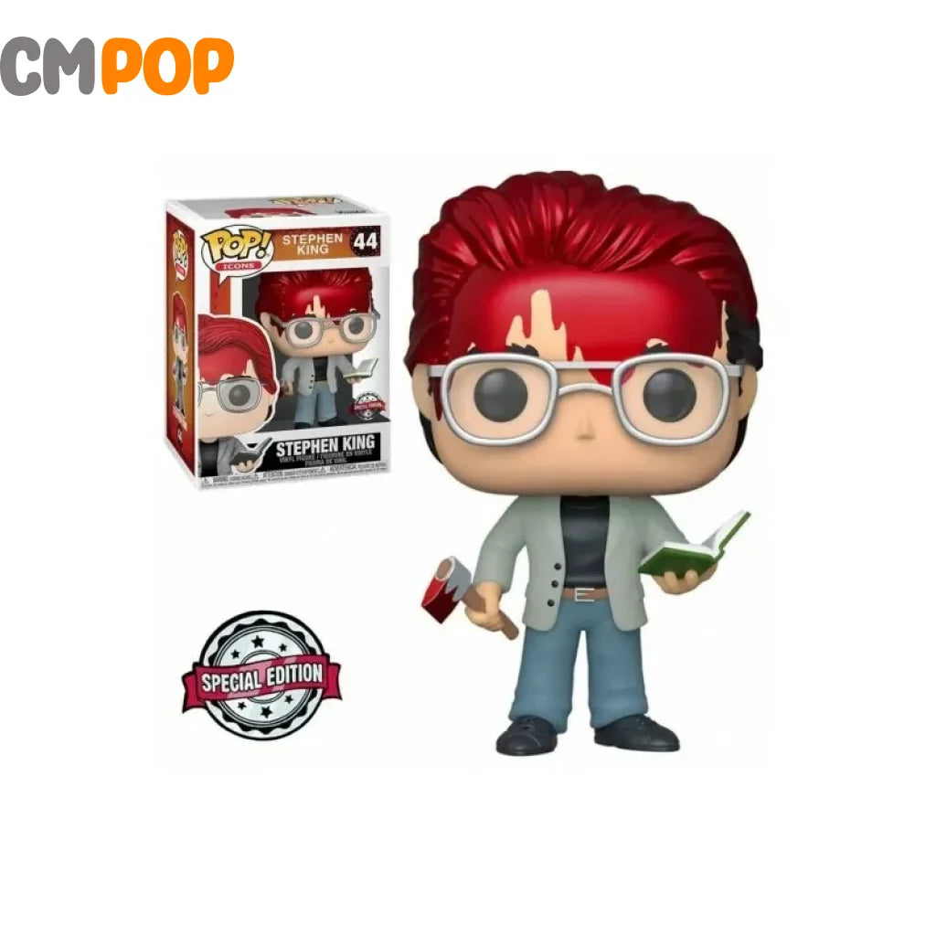 Stephen King - #44 Funko Pop! Icons Special Edition