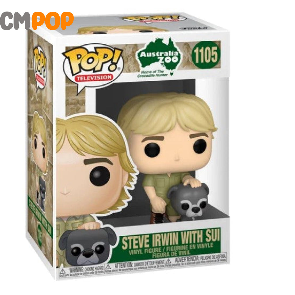 Steve Irwin With Sui - #1105 Funko Pop! Pop