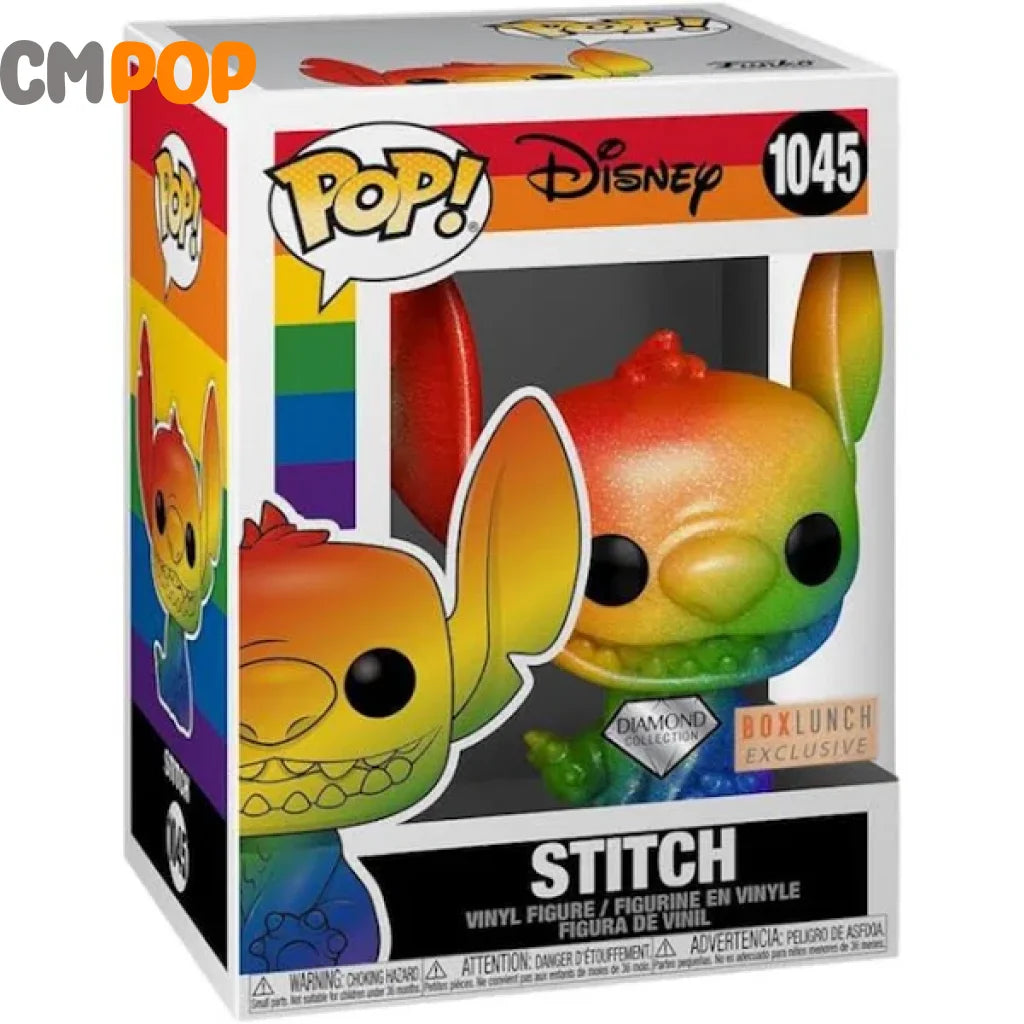 Stitch - #1045 Funko Pop! Disney Diamond Collection Box Lunch Exclusive Pop