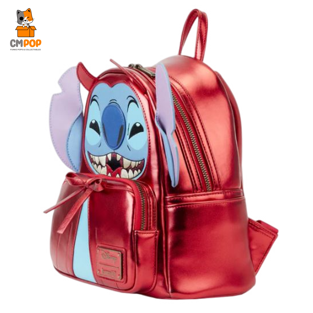 Stitch Devil Cosplay - Lilo And Disney Loungefly Backpack