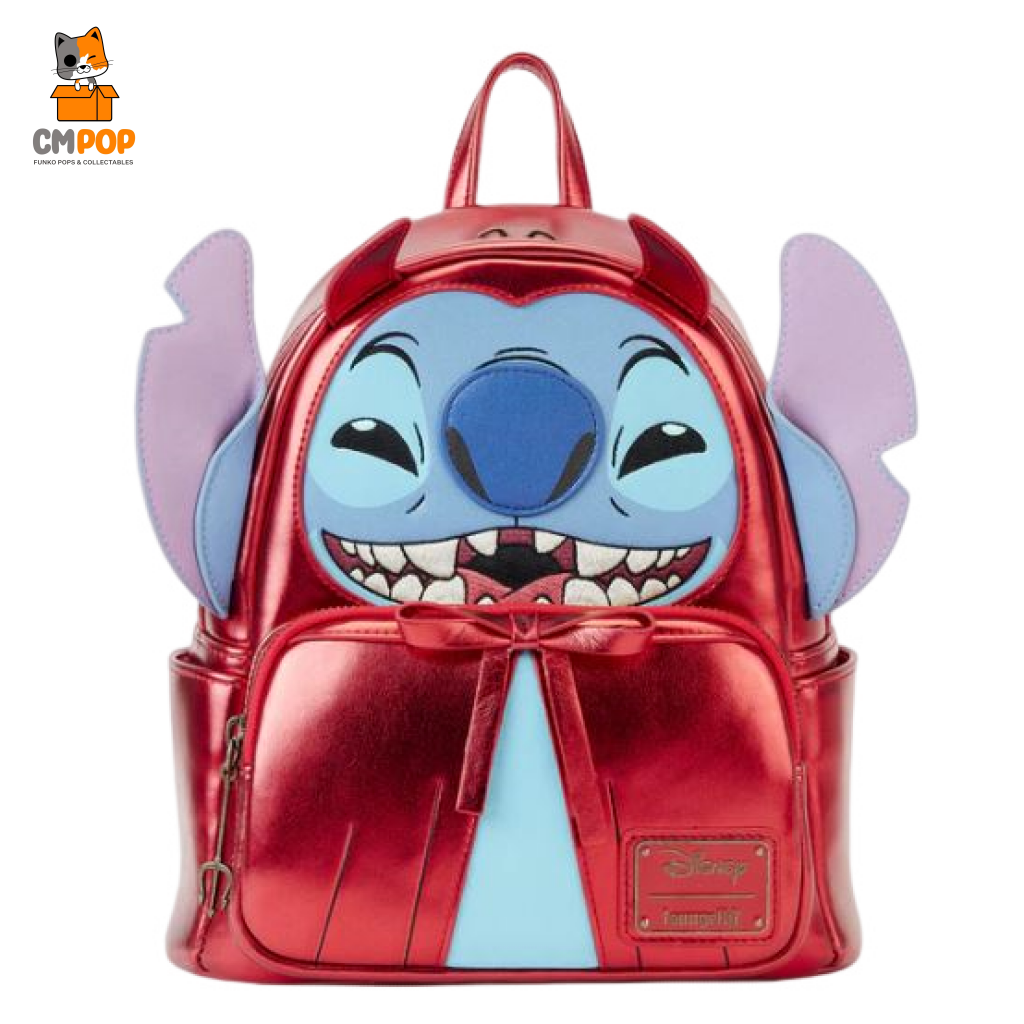 Stitch Devil Cosplay - Lilo And Disney Loungefly Backpack