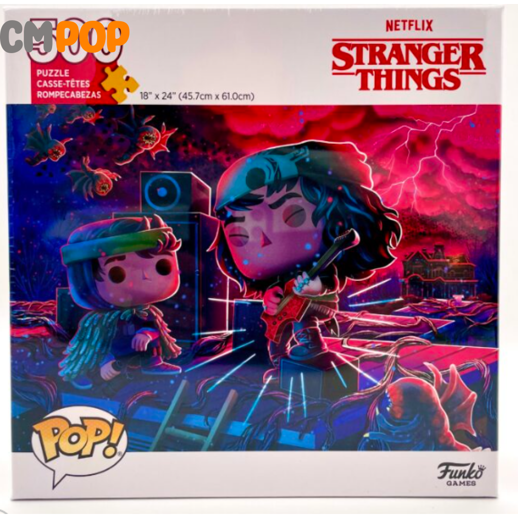 Pop! Puzzle Stranger Things Eddie W/Guitar Funko Pop