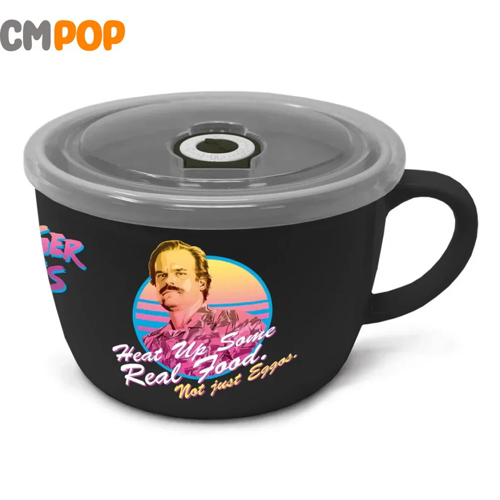 Stranger Things (Food Quotes) Soup & Snack Mug mug