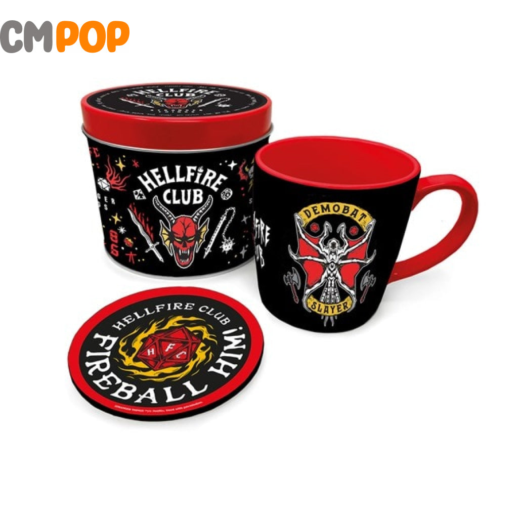 Stranger Things (Hellfire Club) Mug & Coaster In Gift Tin Funko Misc