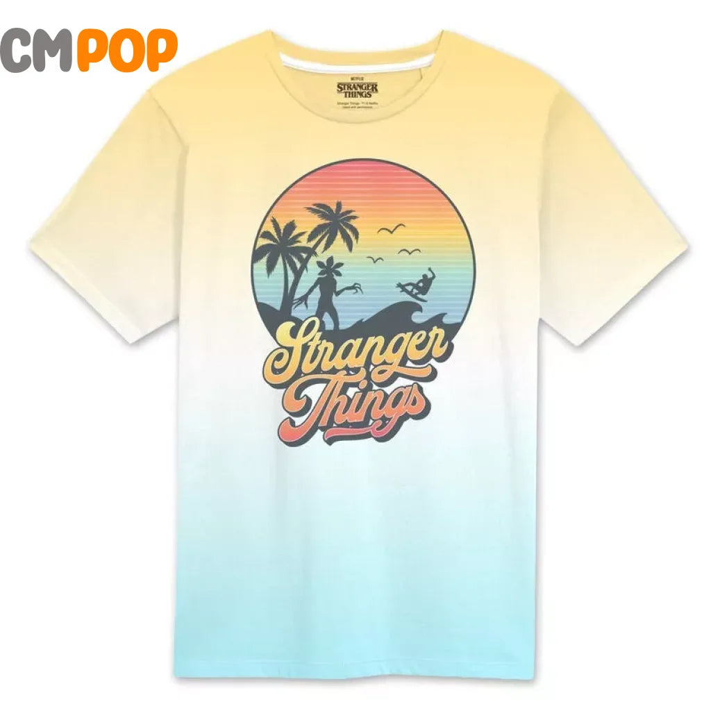 Stranger Things - Sunset Circle T-shirt