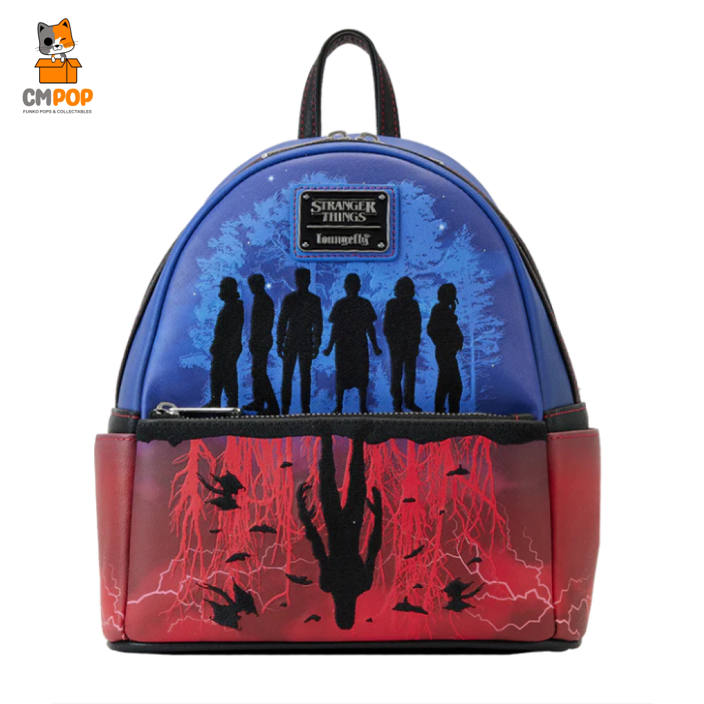Stranger Things Upside Down Shadows Mini Backpack - Loungefly