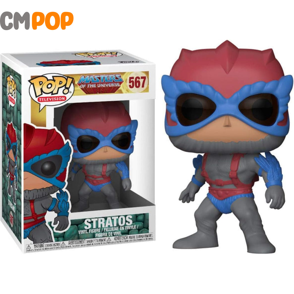 Stratos - #567 Masters Of The Universe Funko Pop! Pop Oob