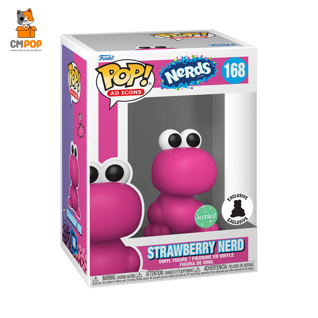 Strawberry Nerd Scented - #168 Funko Pop! Nerds Candy Exclusive It’s Sugar Ad Icons Pop