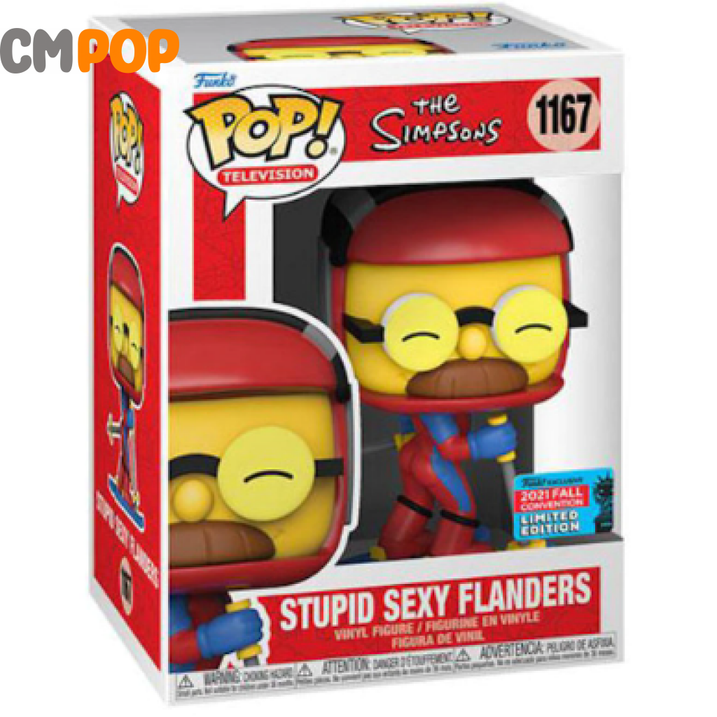 Stupid Sexy Flanders - #1167 Funko Pop! The Simpsons Nycc 2021 Convention Exclusive Pop