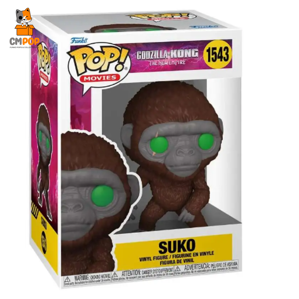 Suko- #1543- Funko Pop! - Godzilla X Kong -Movies Pop