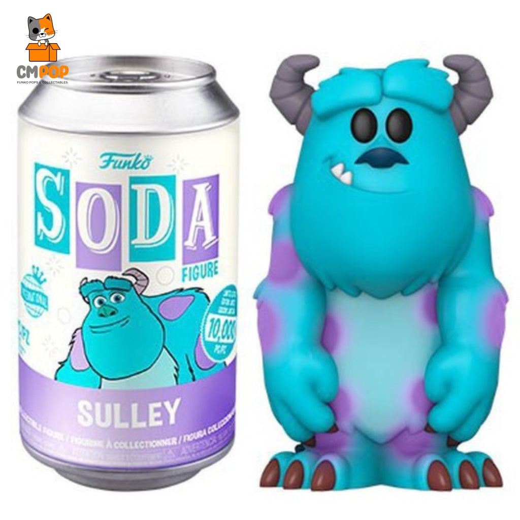 Sulley - Funko Vinyl Soda 10 000 Pieces Disney Chance Of Chase