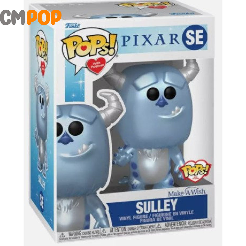 Sulley - Se Funko Pop! Disney Make A Wish Pops With Purpose Pop