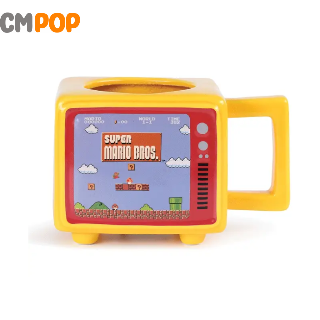 Super Mario Bros (Like A Boss) 500Ml/ 17Floz Retro Tv Heat Change Mug