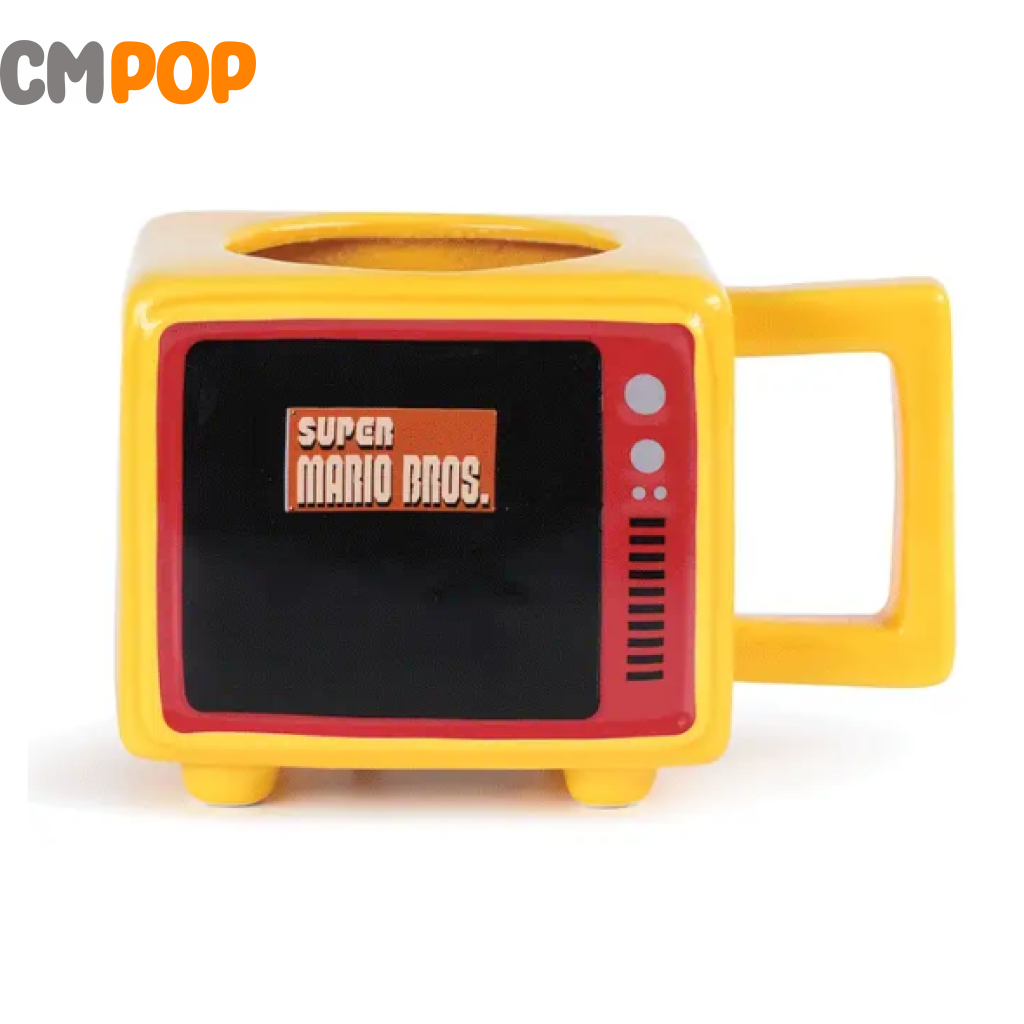 Super Mario Bros (Like A Boss) 500Ml/ 17Floz Retro Tv Heat Change Mug
