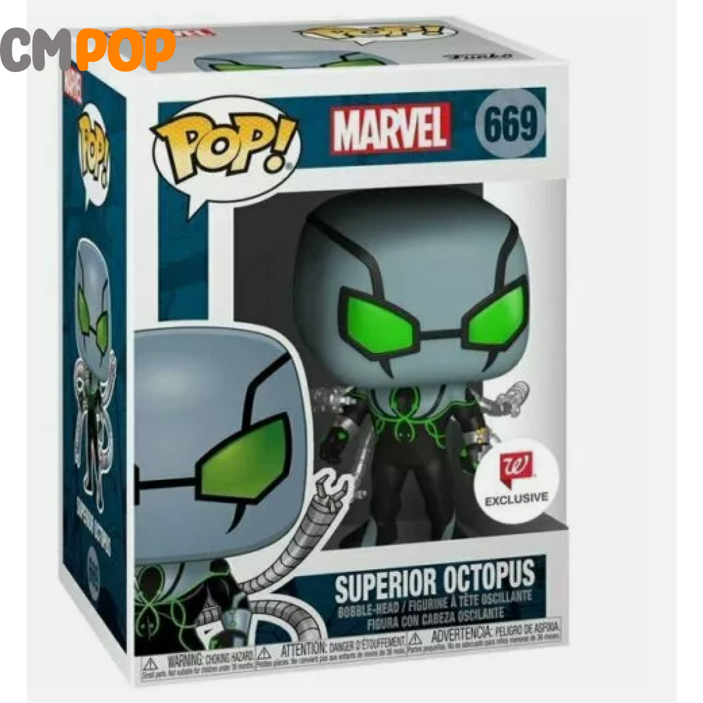 Superior Octopus - #669 Funko Pop! Marvel Walgreens Exclusive Pop