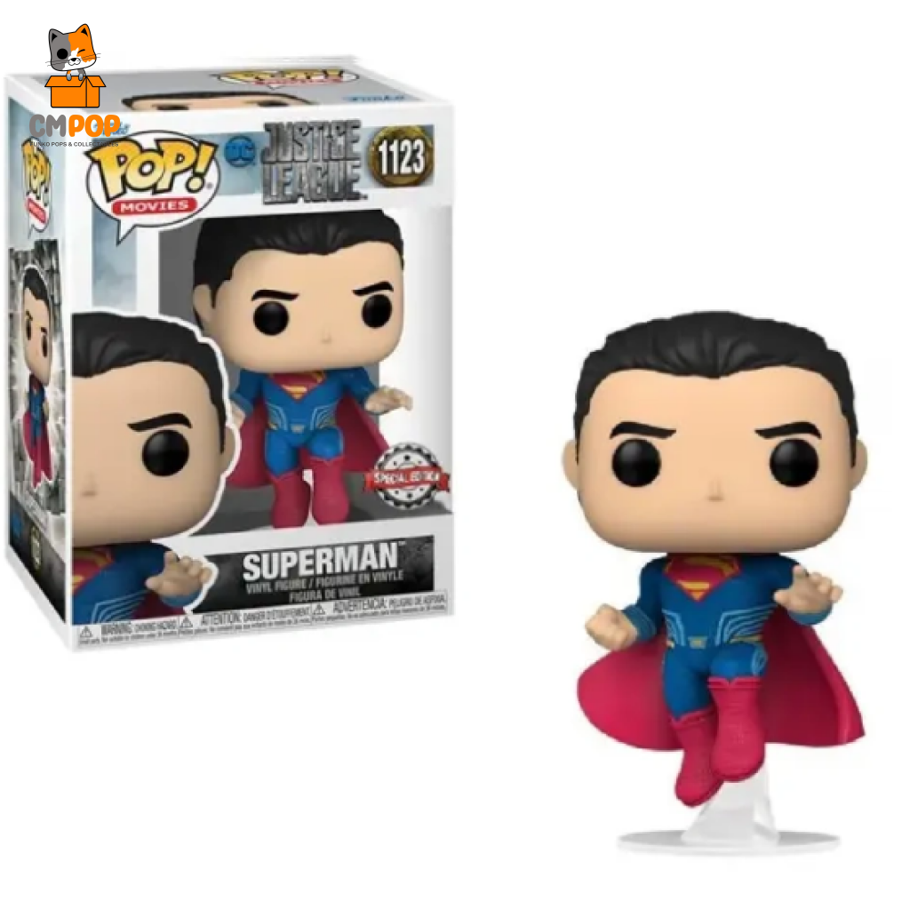 Superman - #1123 Funko Pop! Justice League Dc Pop