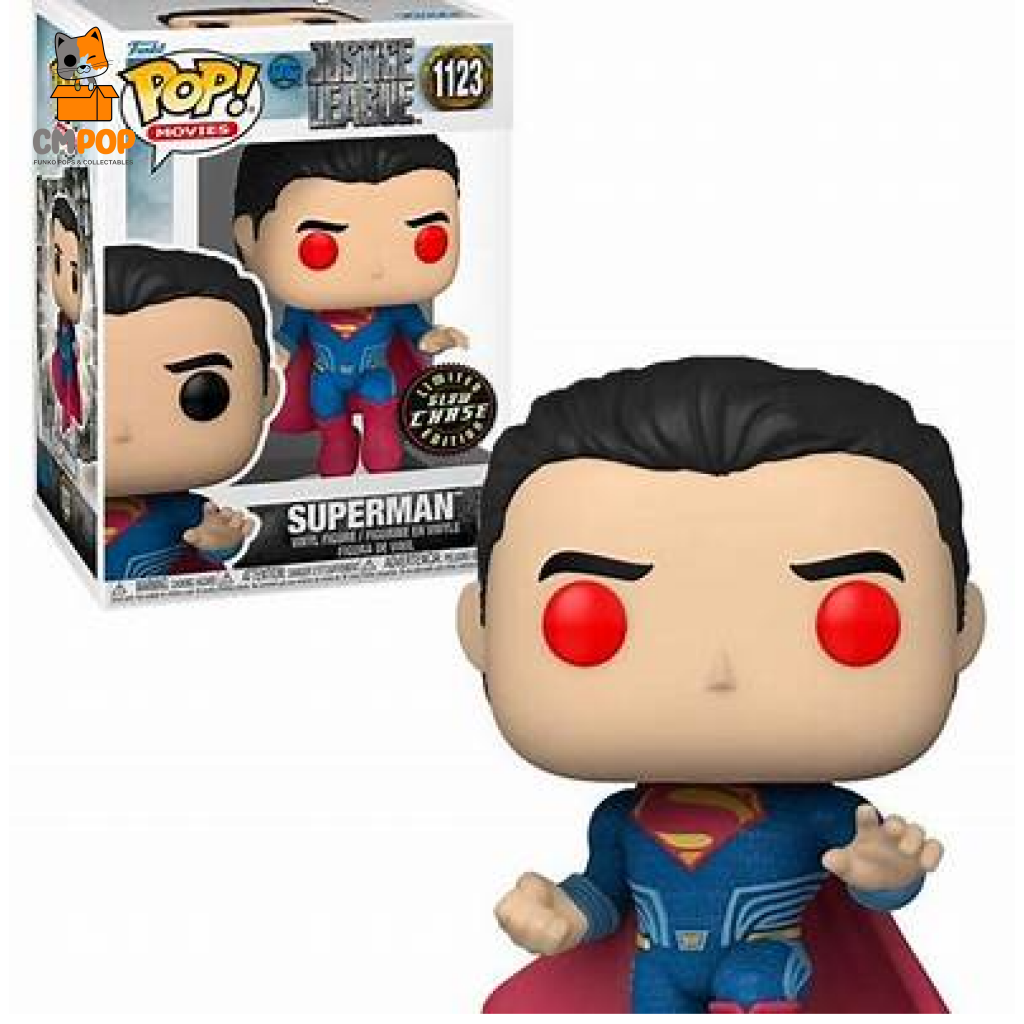Superman Chase - #1123 Funko Pop! Justice League Dc Pop