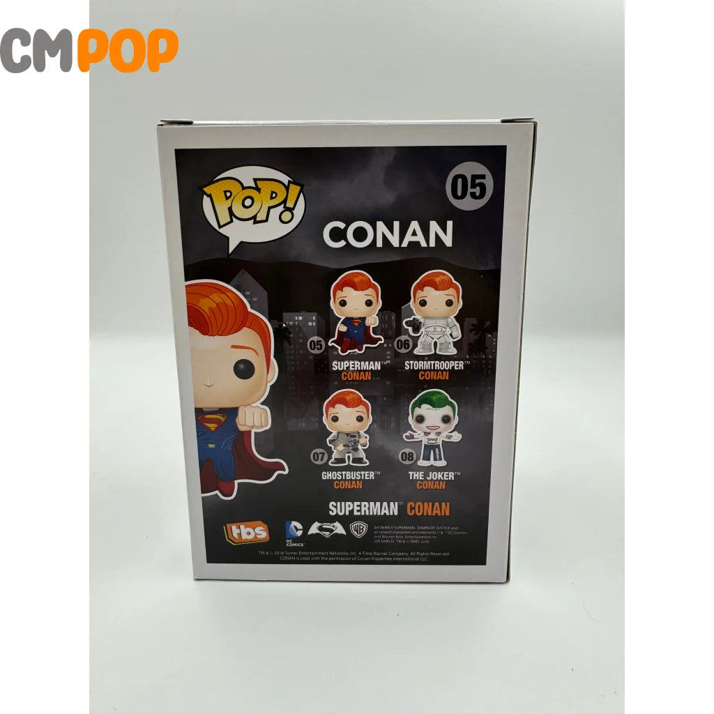 Superman Conan - #05 Funko Pop! Sdcc 2016 Stickered Exclusive Pop