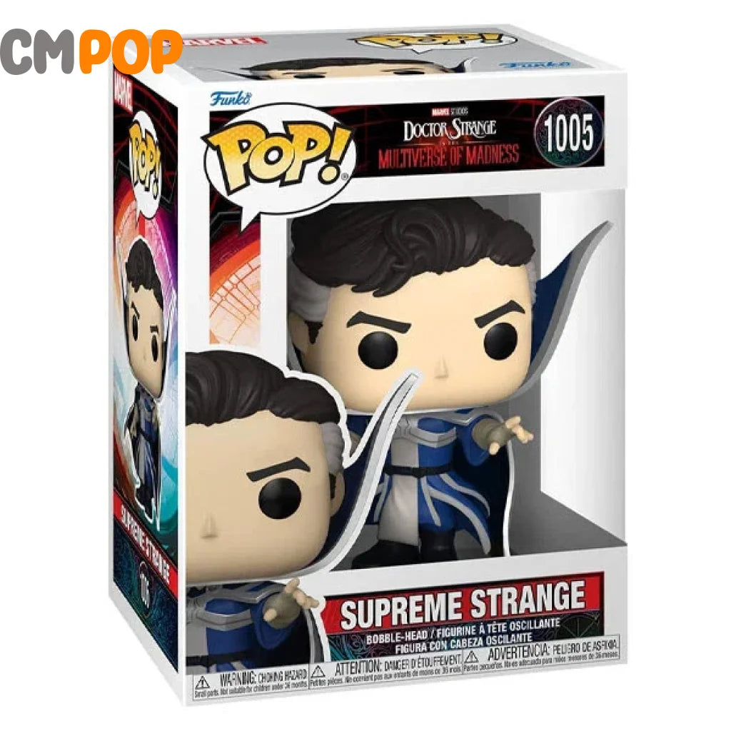 Supreme Strange- #1005 - Funko Pop! - Marvel Studios - Doctor Strange Multiverse of Madness Funko Pop