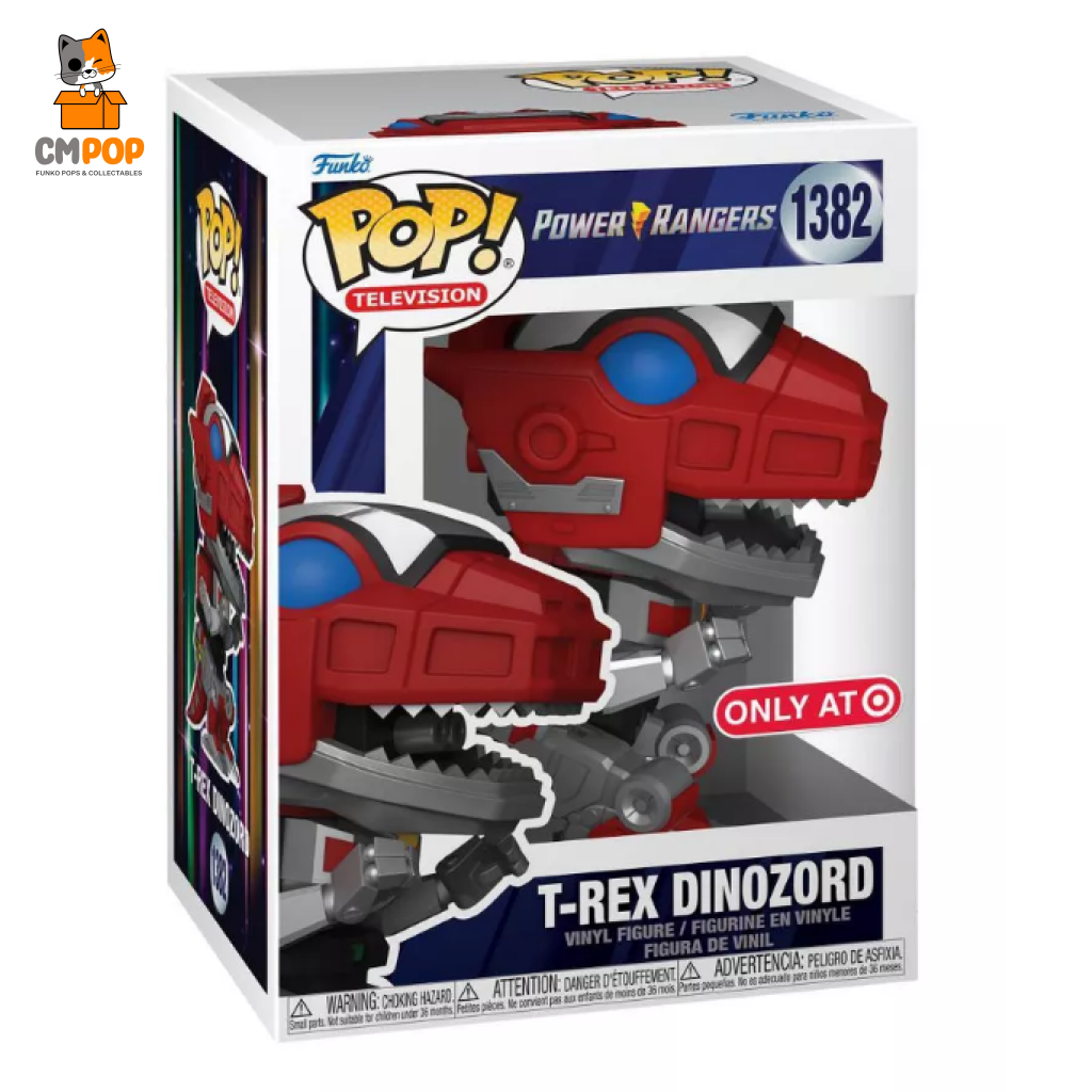 T - Rex Dinozord - #1382 Funko Pop! Power Rangers Target Exclusive Pop