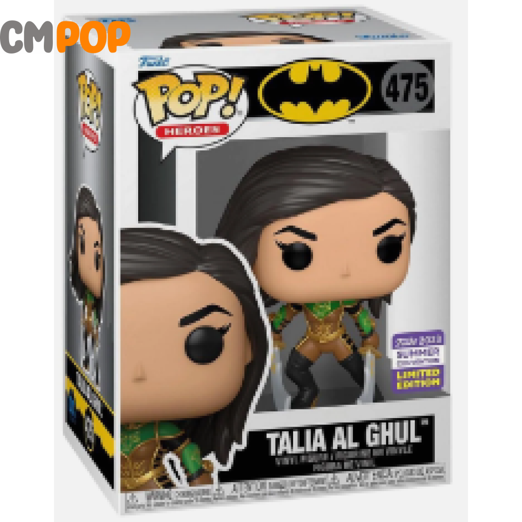 Talia Al Ghul - #475 Funko Pop! Dc Summercon 2023 Exclusive Pop
